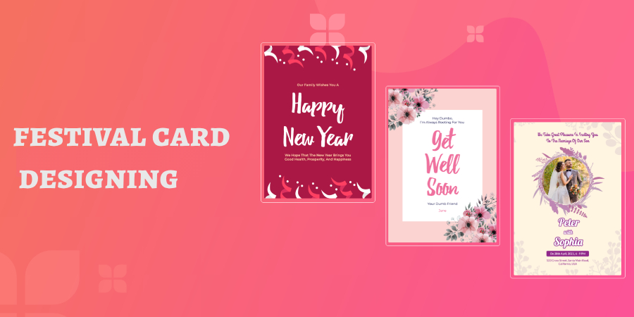 Festival Card Designing Services by Global Webs